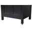 Armoire de rangement pour salle de bain 24 po en noir-490535987-490535988