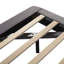 Lit plateforme en velours de mouvement moderne