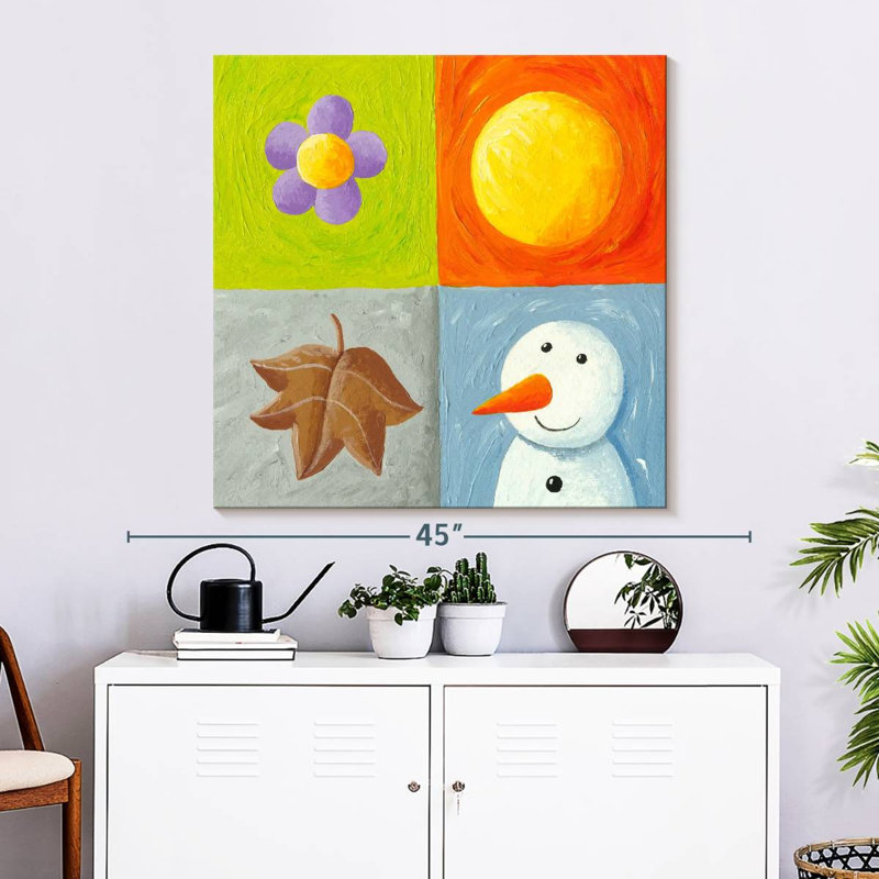 Ashelle 4 Seasons Acrylic, 33" H x 33" W