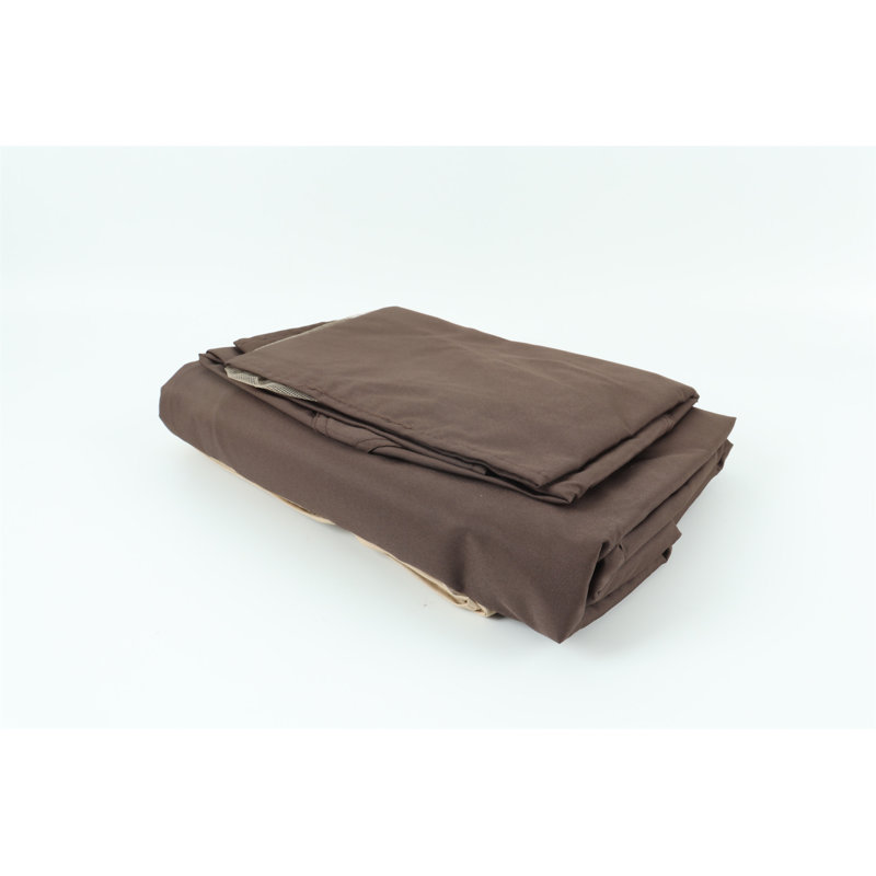 Auvent de remplacement pour abri de jardin 10 pi x 10 pi (base non incluse), Brun