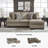 Gwendolynne Upholstered 92'' Sofa & Chaise-97832121