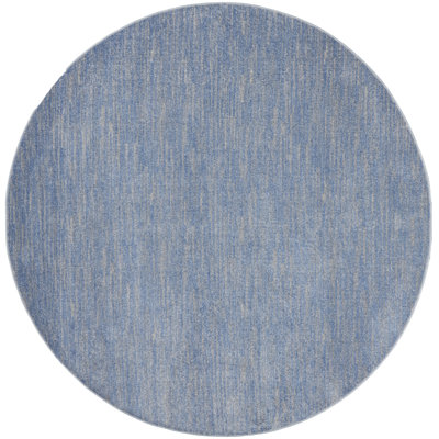 Tapis intérieur / extérieur bleu / gris Nourison Essentials