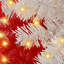 Arbre de Noël artificiel 6 pi avec 300 lumières DEL et 900 branches flexibles, arbre de Noël en forme de canne de bonbon, arbres de Noël créatifs, décorations de Noël