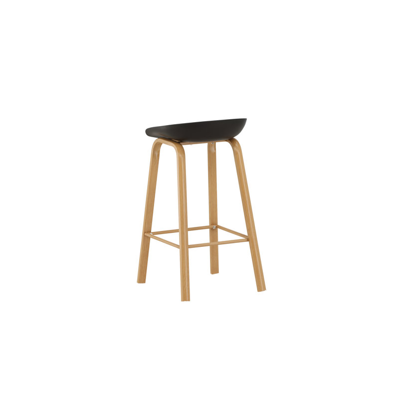 Ophelia Upholstered Counter Stool with Metal Frame