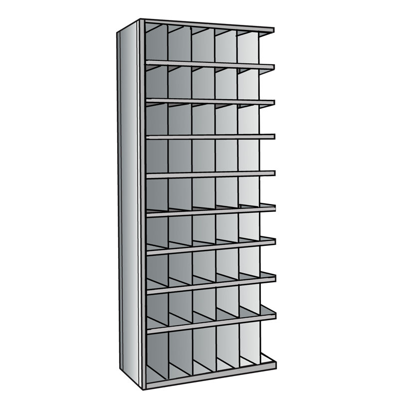 Hi-Tech Metal Storage Rack Pot Rack, 36"W x 24"D x 87"H