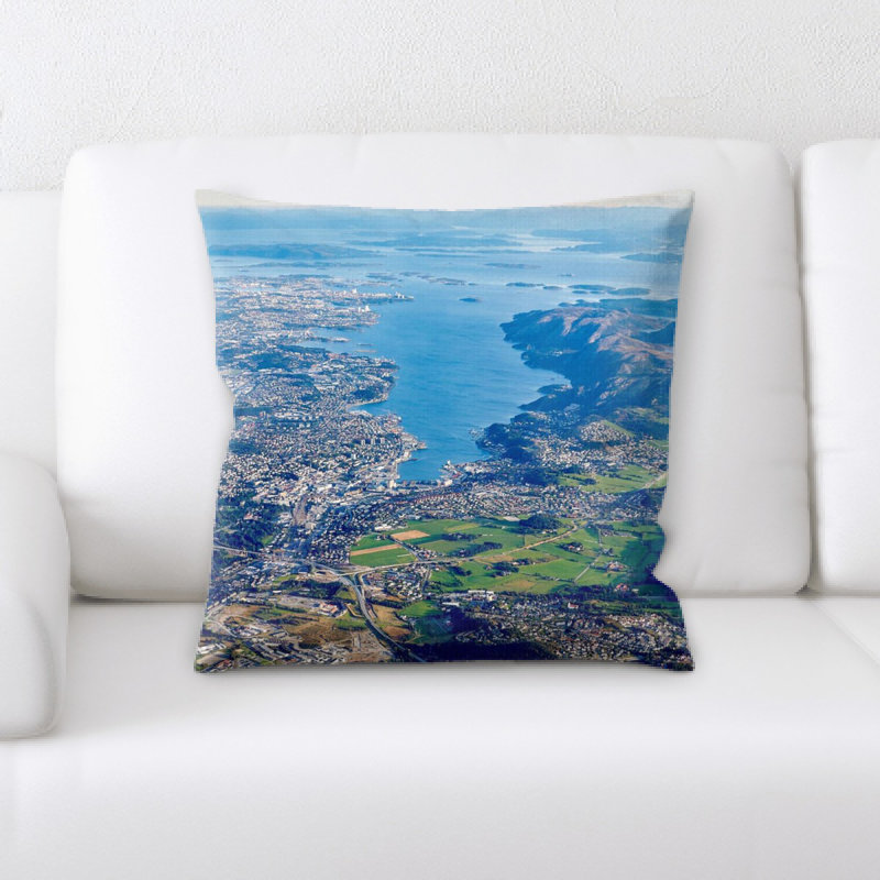 Coussin décoratif aérien