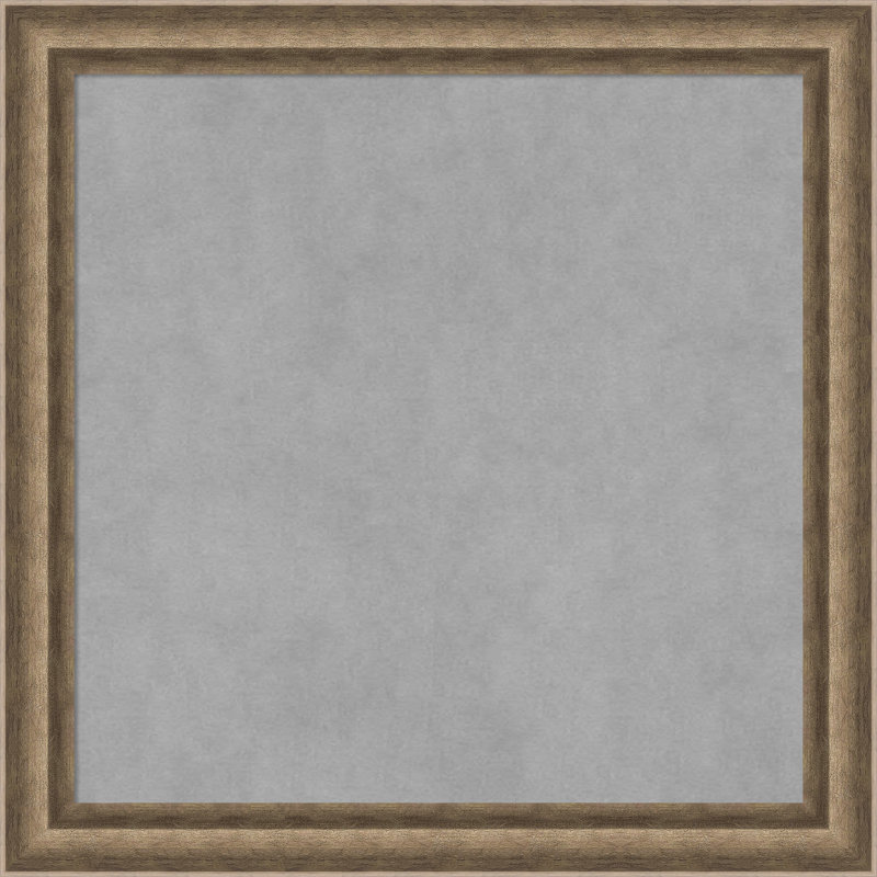 Tableau magnétique à cadre gris anthracite Allure, H 23 po x l 23 po
