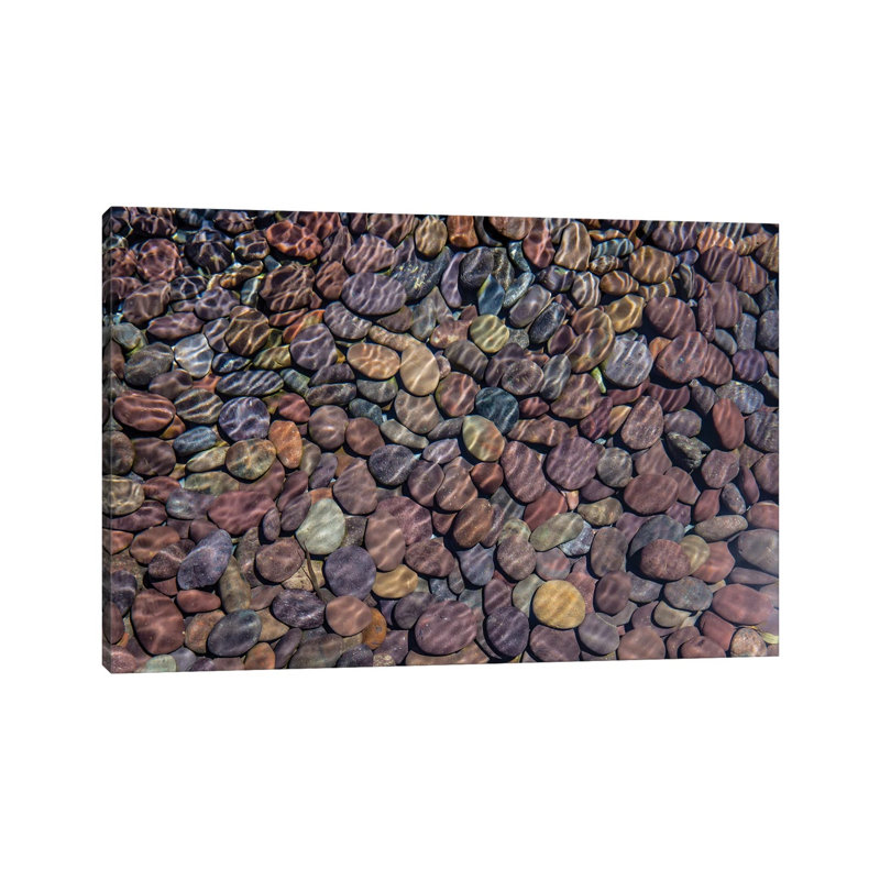 Colorful Stones II 1 Piece Wrapped Canvas Wall Art, 30.48cm H x 45.72cm W x 1.91cm D