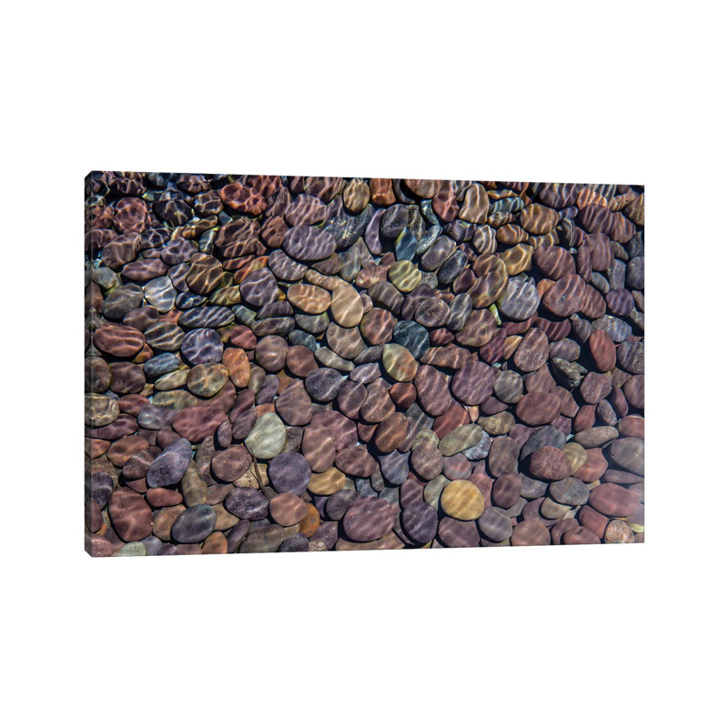 Colorful Stones II by Barbara Markoff - Wrapped Canvas Print, 45.72cm H x 66.04cm W x 1.91cm D