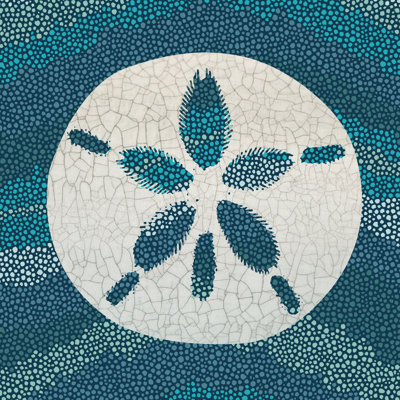 " Sea Glass II Crop " by Wild Apple Portfolio