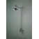 Exposed Thermostatic Shower System 60" Wall Mounted with 1.75 GPM Spout Lever/Cross Handles