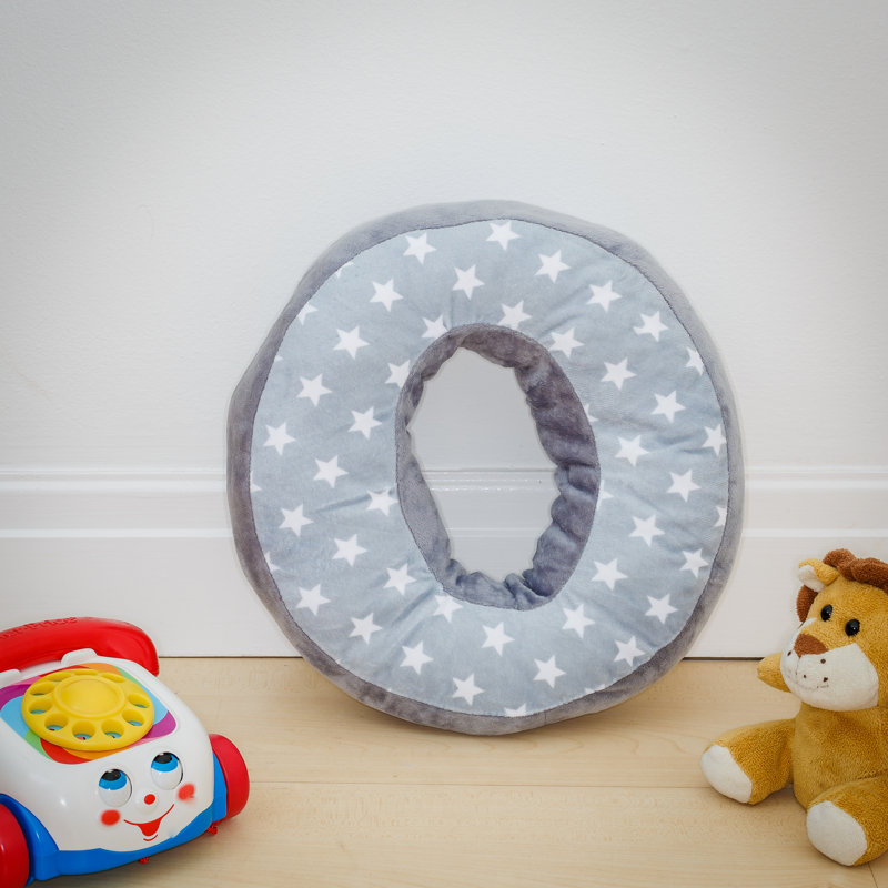 Georgieann Alphabet Letter Cushion O