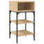 Dungall 35cm W Iron Bedside Table-1133635095