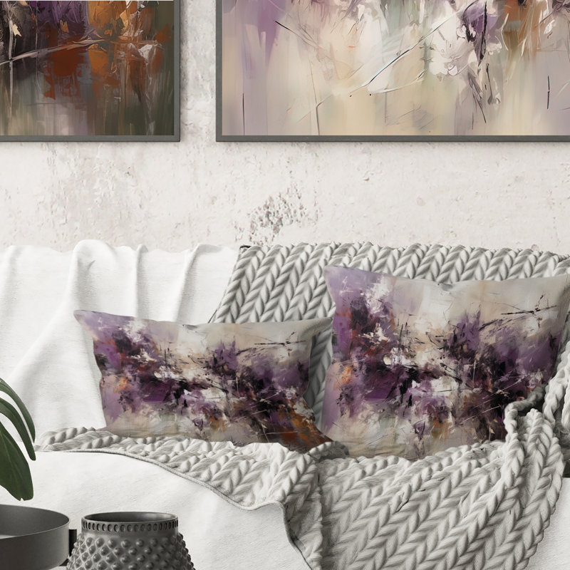 Coussin Modernist Expressions V - Abstract Midcentury