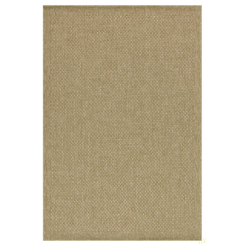 Earth  Jute/Jute 5 Ft. 3 In. X 7 Ft. 3 In. Indoor/Outdoor Area Rug, Rectangle 5'3" x 7'3"