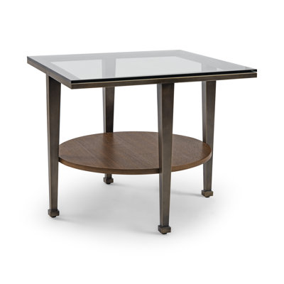 Table de bout en verre Amariee