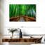 «Arashiyama Bamboo Wall Art», reproduction d'art sur toile-463415495