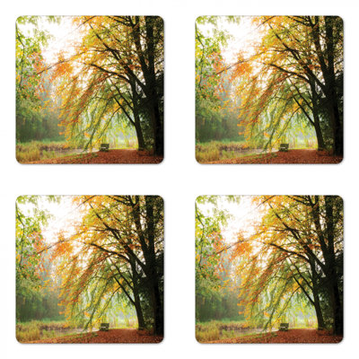 Square 4 Piece Coaster Set