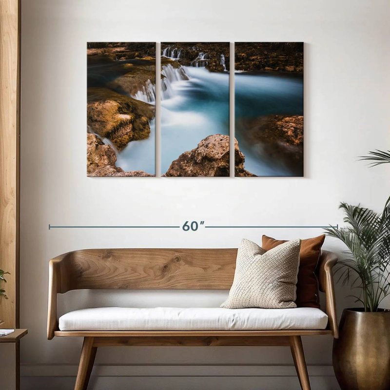 Alvord Waterfalls Scenery, 28" H x 45" W