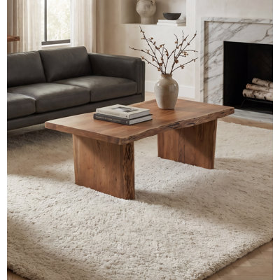 Solid Wood Live Edge Coffee Table