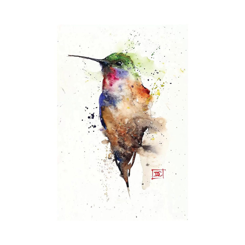 Topaz by Dean Crouser - Wrapped Canvas Painting, 66.04 cm H x 45.72 cm W