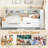 Twin Size Daybed With Twin Trundle-1374756433