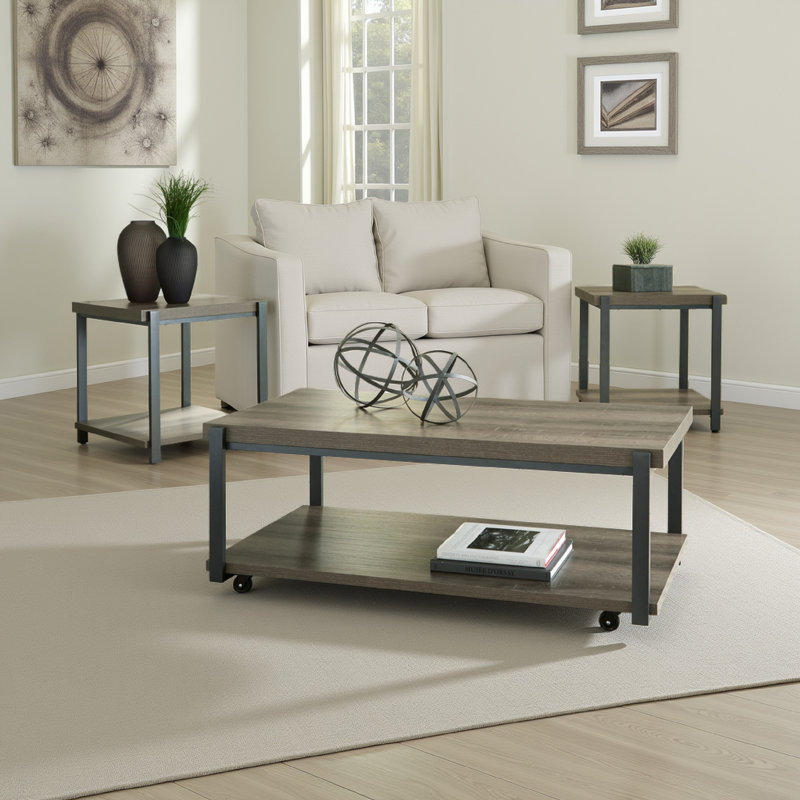 Ensemble de tables basses 3 pièces Venditti