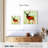 Brampt Deer Abstract-109388734