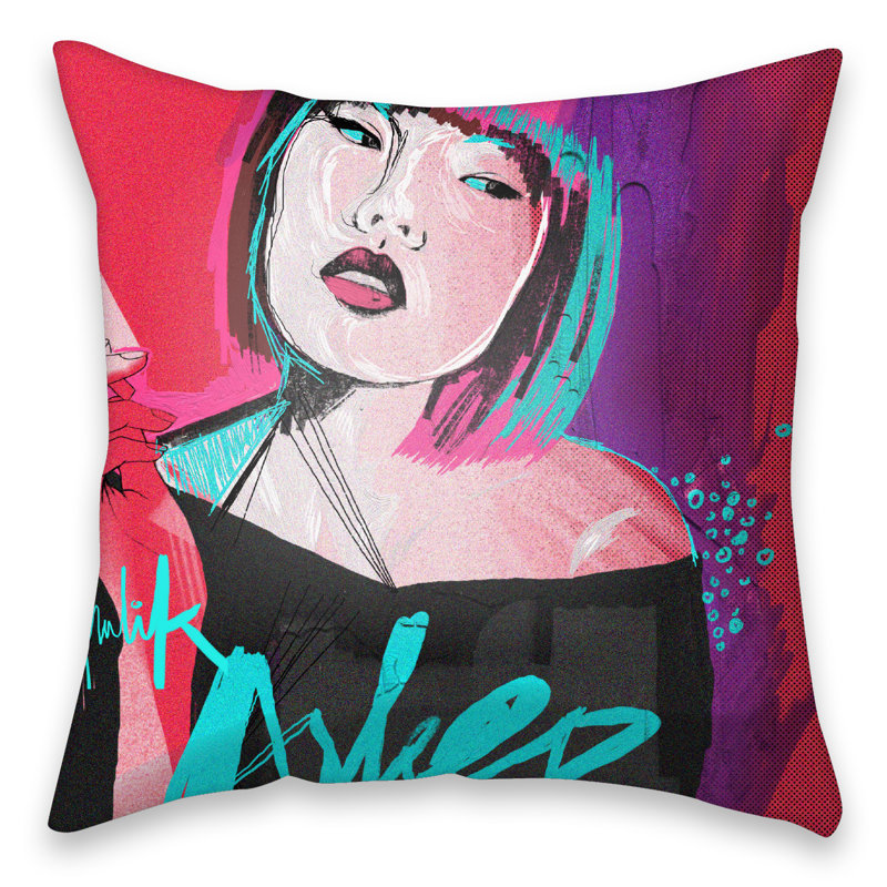 Delsur Square Pillow Cover, 60 x 60cm