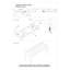 1pc gris noir banc salle à manger tissu de velours tissu d'ameublement de salle à manger meubles en bois