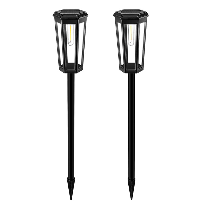 20 lumières de chemin solaire d'extérieur résistantes aux intempéries 20 000 lumens 3000K 2 pièces