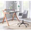 Bureau en bois avec rehausse-692222320
