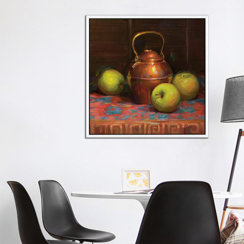 Apples by Svetlana Zyuzina - Gallery-Wrapped Canvas Giclée on Canvas, White Framed, 93.98 cm H x 93.98 cm W