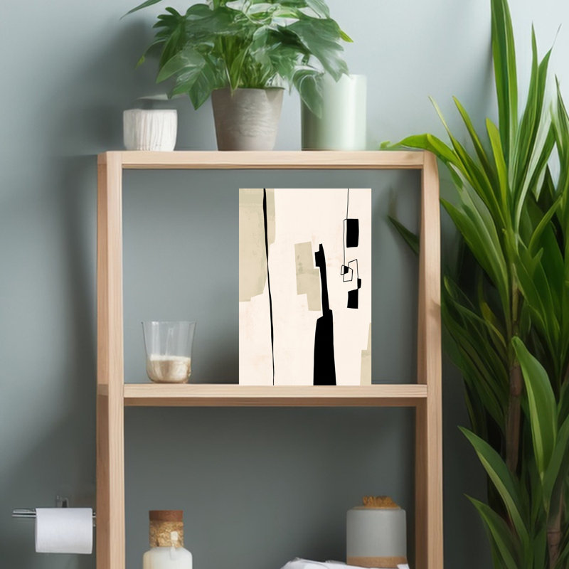 Art urbain urbain abstrait abstrait, objets urbains, H 18 po x l 12 po