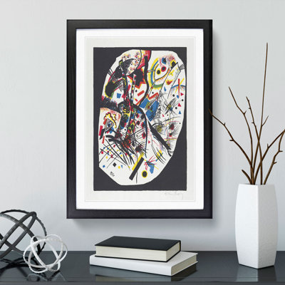 Small Worlds III by Wassily Kandinsky - Single Picture Frame Print on Wood