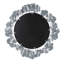 Miroir mural rond 30,5 "Gingko-1809919843