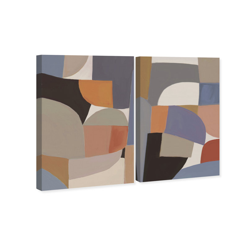Muted Prelude Set Set by Oliver Gal, 30"H x 20"W, Gallery Wrapped