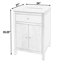 Celine 24 po W - Meuble-lavabo en marbre, vert sauge-127420423