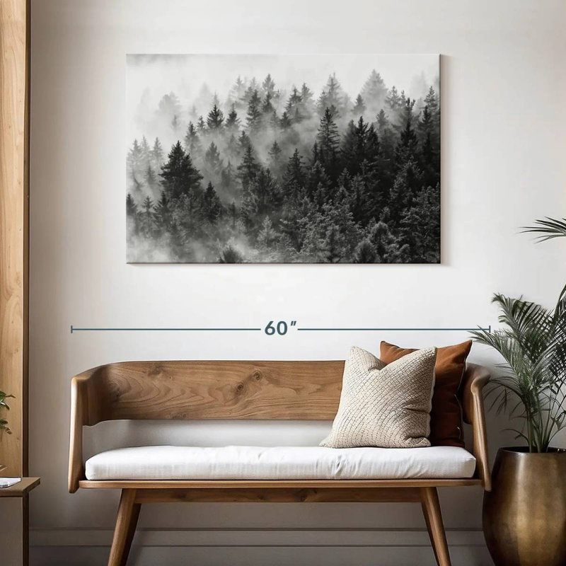 Alvord Misty Summer Forest, H 30 po x l 45 po