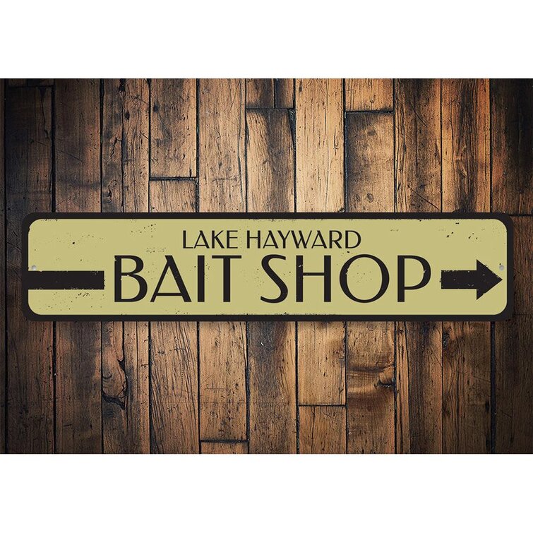 Bait Shop List Sign – Lizton Sign Shop