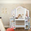 Coiffeuse avec miroir Clearview-1176622724