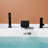 1 Handle Deck Waterfall Faucet with Diverter-110475804