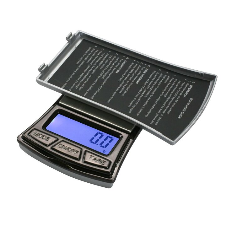American Weigh Scales Pocket Weight Scale Stainless Steel Surface