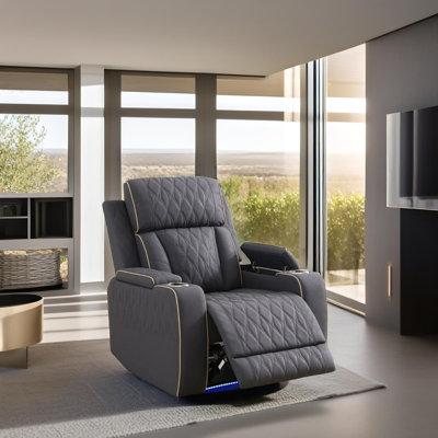 Nuvola Chair Power Recliner by Ivy Bronx