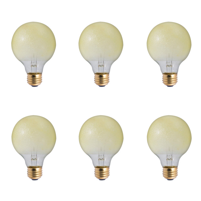 40 Watt, G25 Incandescent, Dimmable Light Bulb, E26/Medium (Standard) Base