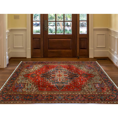 Khylar Heriz Batin Red Rug