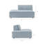 Causeuse 2 pièces Bange Performance-238266060-238266059