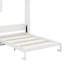 Grand lit escamotable avec plusieurs tablettes de rangement-1801604396