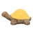 Awanda Decorative Ceramic Turtle Figurine Statue for Home Decor - Sculptural Object with Textured Shell for Office, or Decorations for Living Room - Yellow-376070594