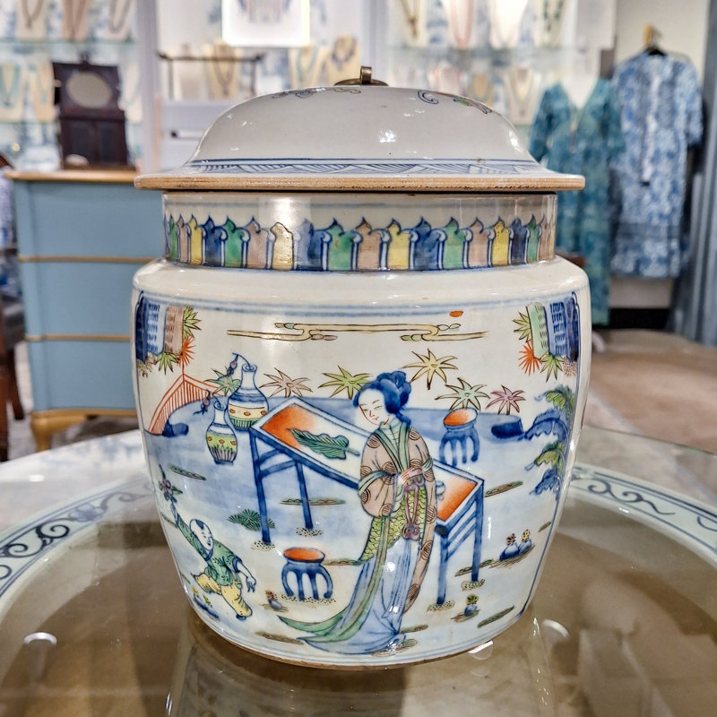 Porcelain Ginger Jar